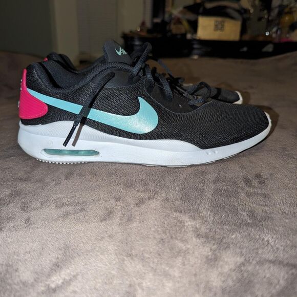 Nike Shoes - Women's Nike Air Max Oketo Running Shoes Black/Pink/Blue Size 11